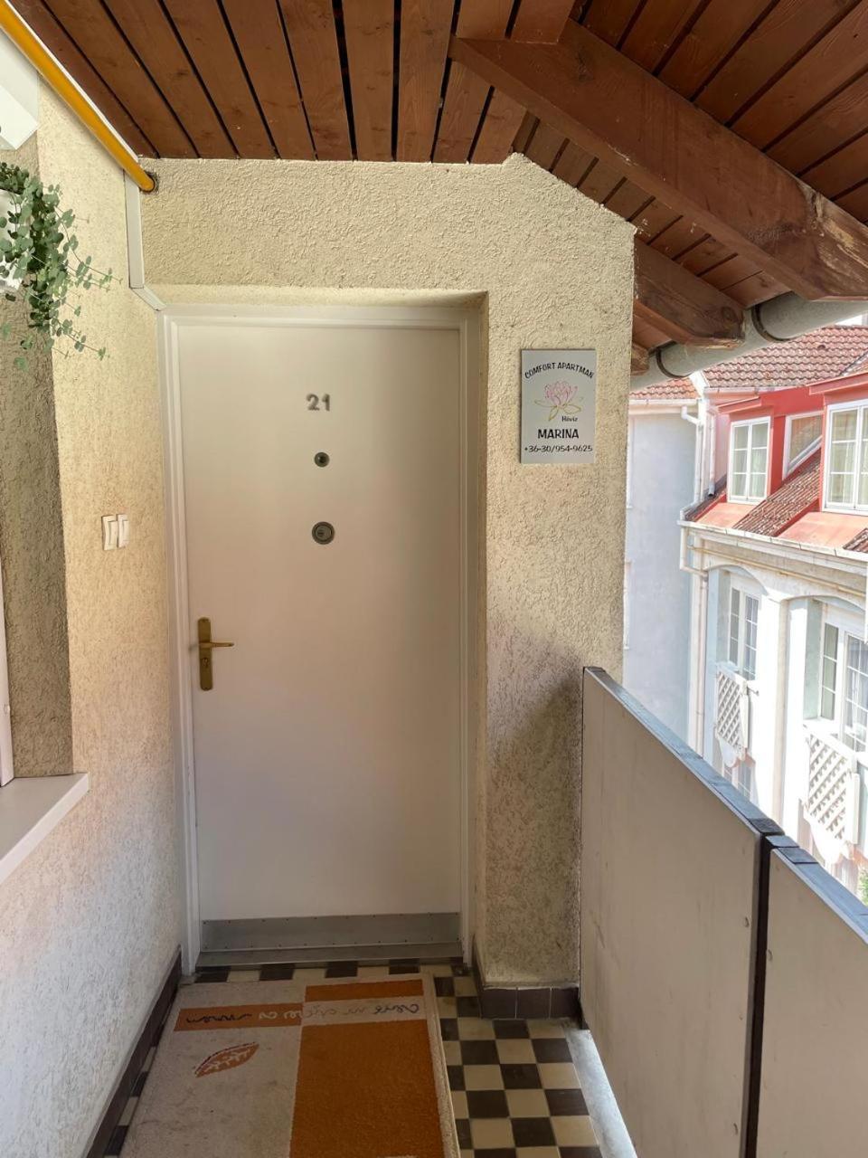 Comfort Apartman Marina Hévíz Kültér fotó